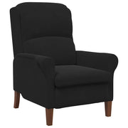 Poltrona | Sedia Relax Nero Velluto