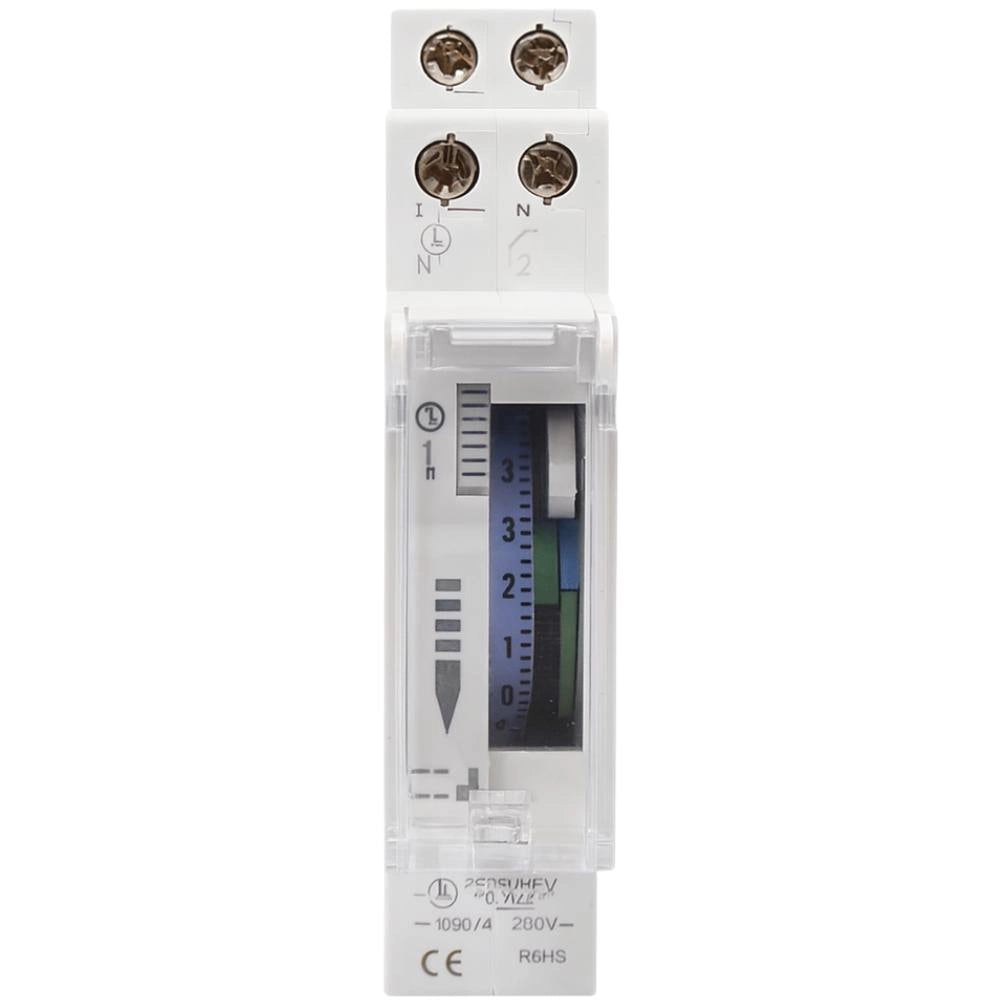 Interruttore orario analogico bravo 93003222 per guida din