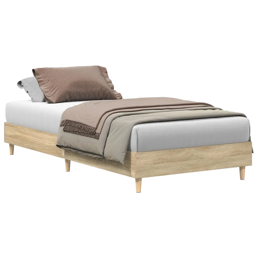 Giroletto senza Materasso Rovere Sonoma 75x190 cm in Truciolato 861095
