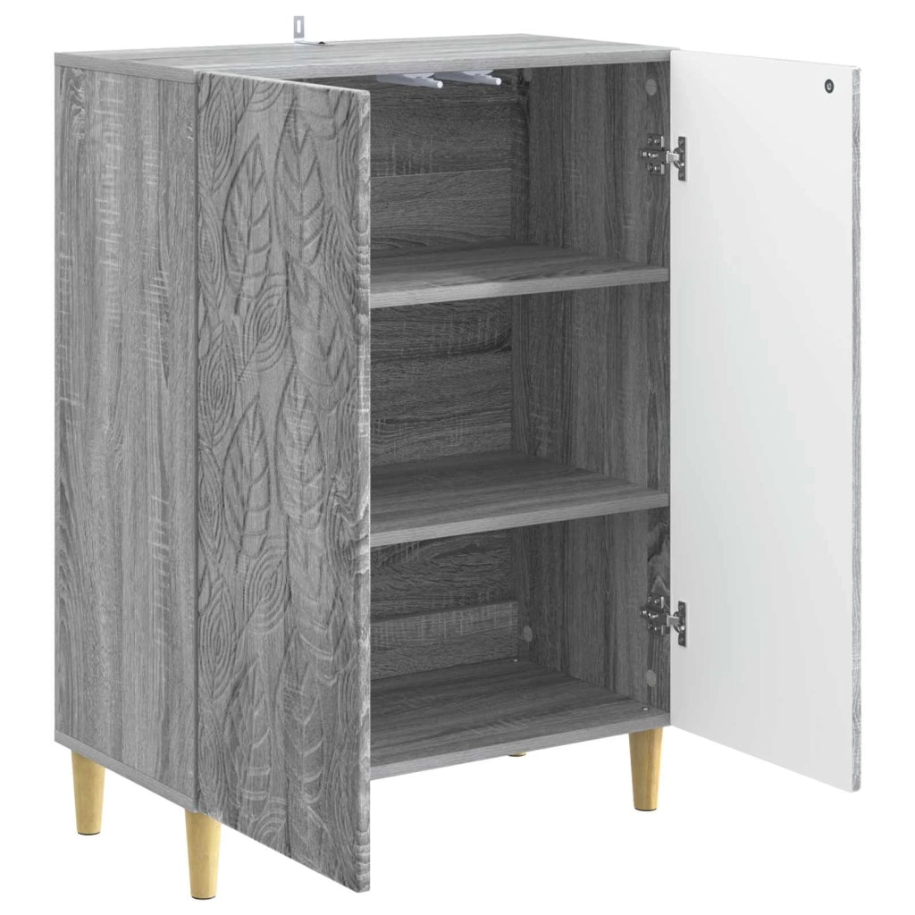 Credenza | Madia | Buffet da pranzo | Armadio da pranzo Sonoma grigio 66 x 34,5 x 90 cm Legno ingegnerizzato