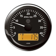 Contagiri Con Contaore LCd Nero 0-4000 Rpm A2C5951