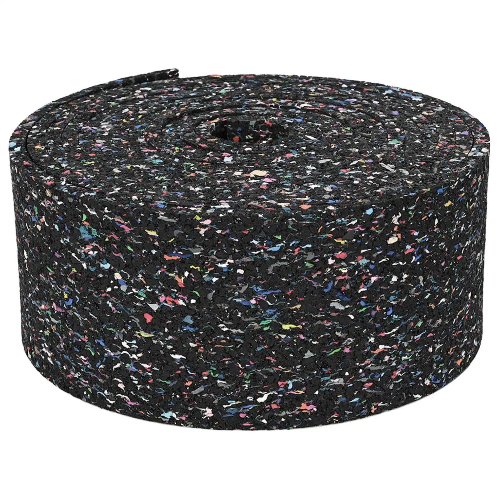 Rotolo di Granulato in Gomma Nero 1000 x 12 x 1 cm Gomma 42027307