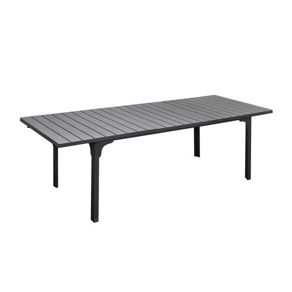 TAVOLO RETTANGOLARE ALLUNGABILE DA GIARDINO TENERIFE 180/240X90X76 CM