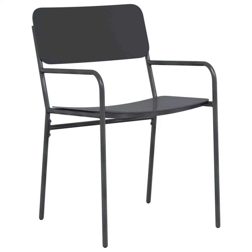 Set da pranzo 5 pz Antracite Acciaio 3422862