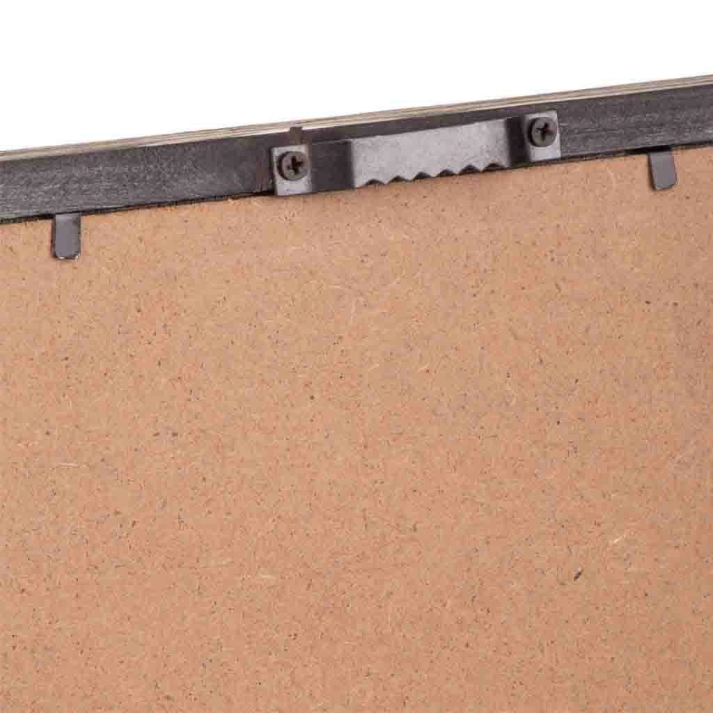 Cornice in legno e tessuto