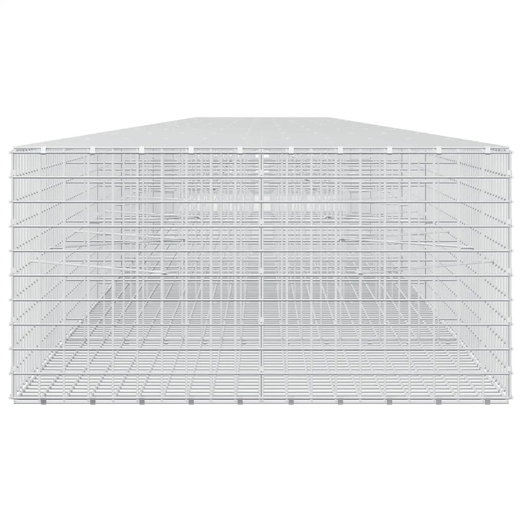 Gabione con Filo da 5 mm e Rete da 5x5 cm 1050x100x50 cm 3464343