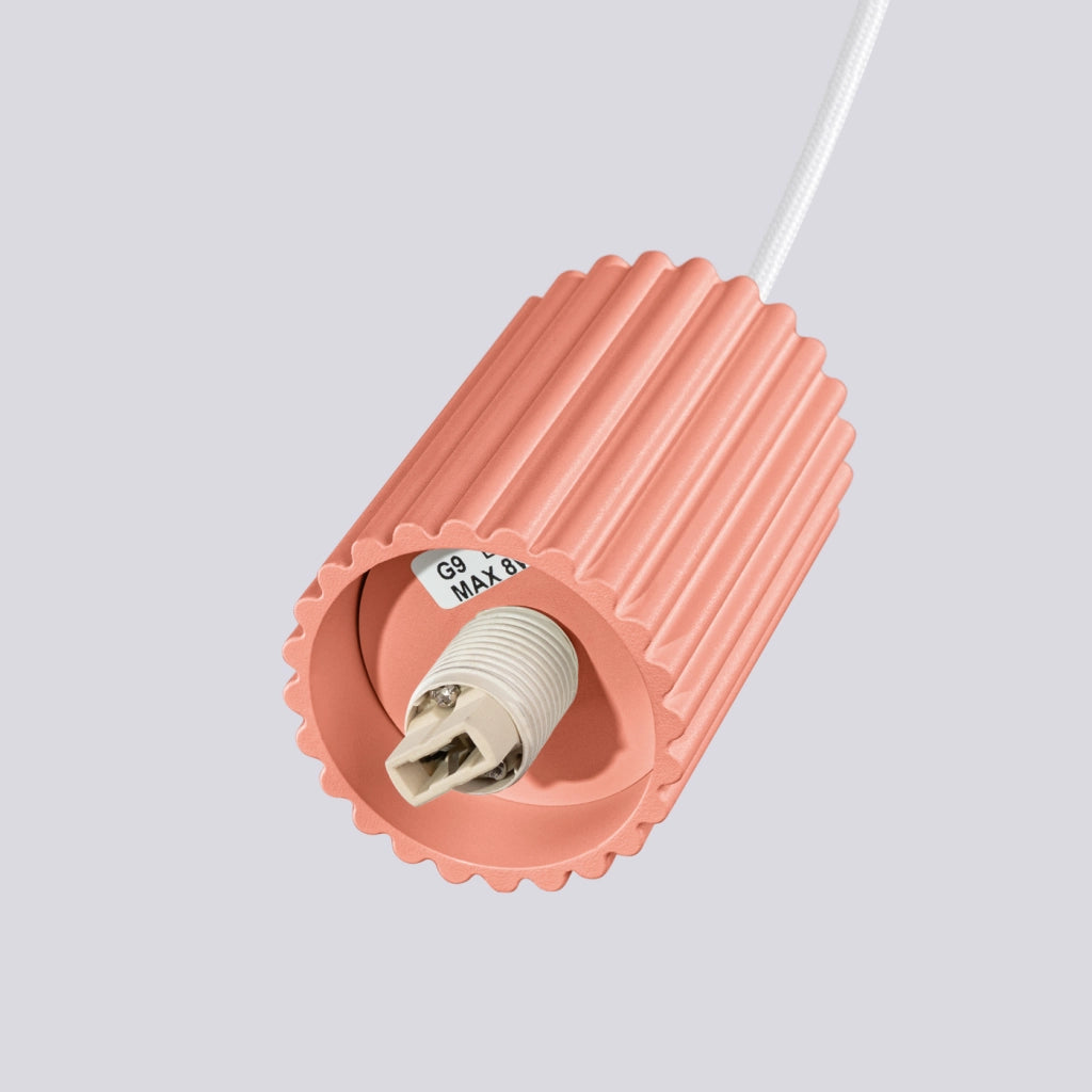 Lampada a sospensione HALO 1 peach