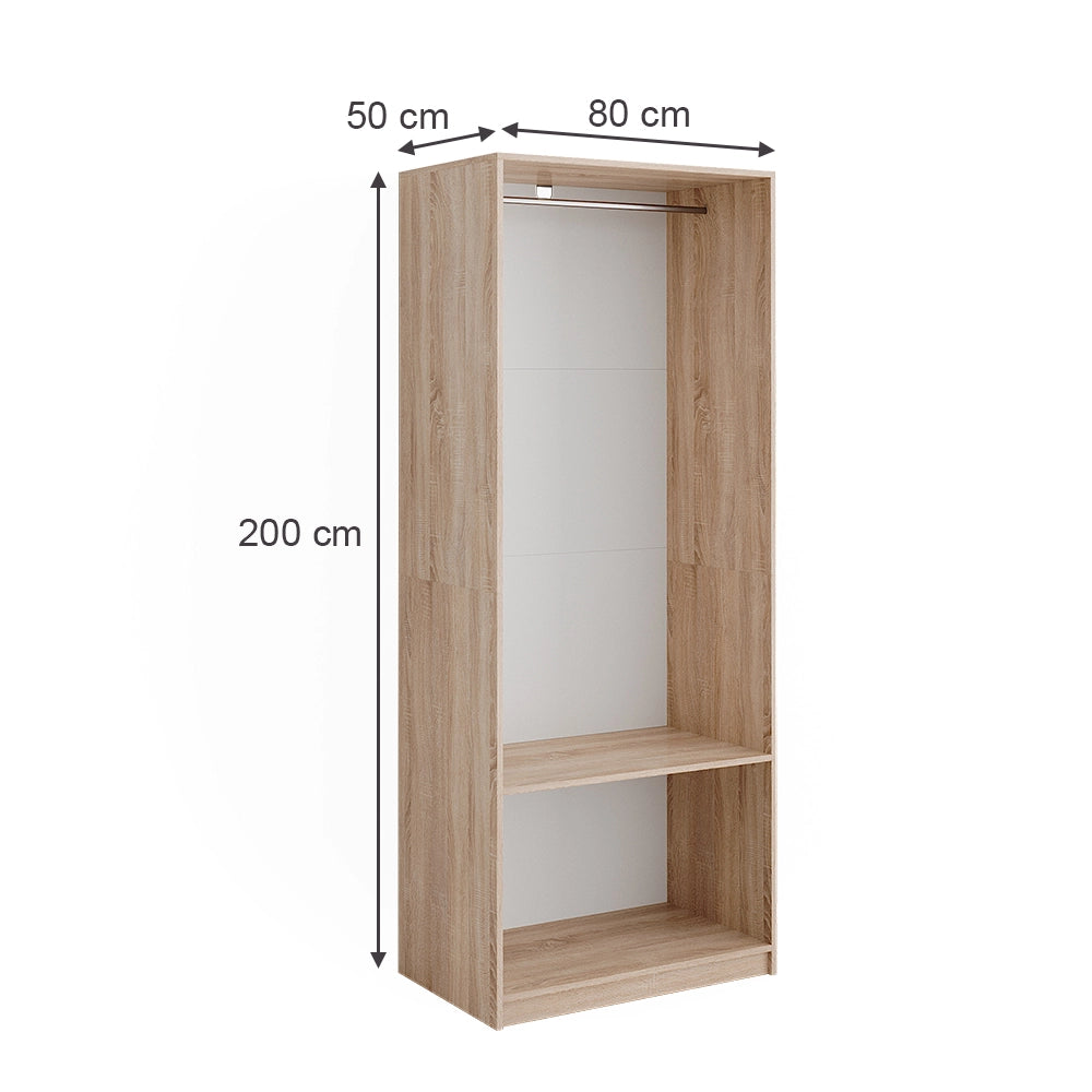 Vicco Armadio Sonoma 80 x 200 cm