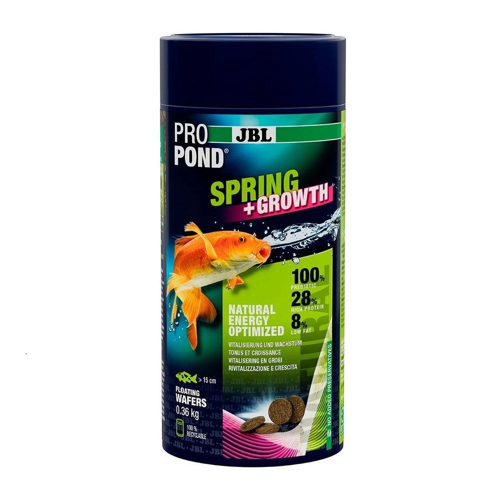 JBL ProPond Spring+Growth - Mangime primaverile per tutti i pesci da laghetto Formato: 360 gr
