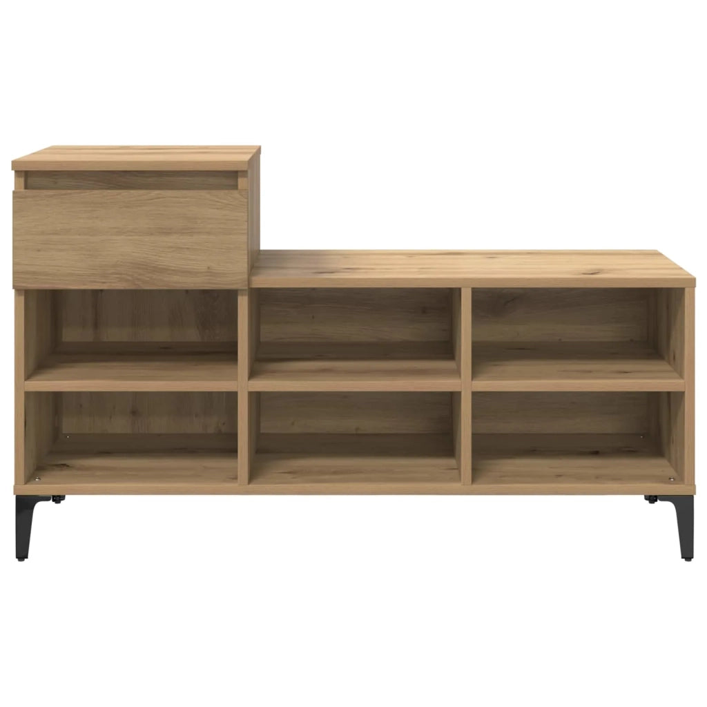 Mobile per scarpe rovere artigianale 102 x 36 x 60 cm 881043