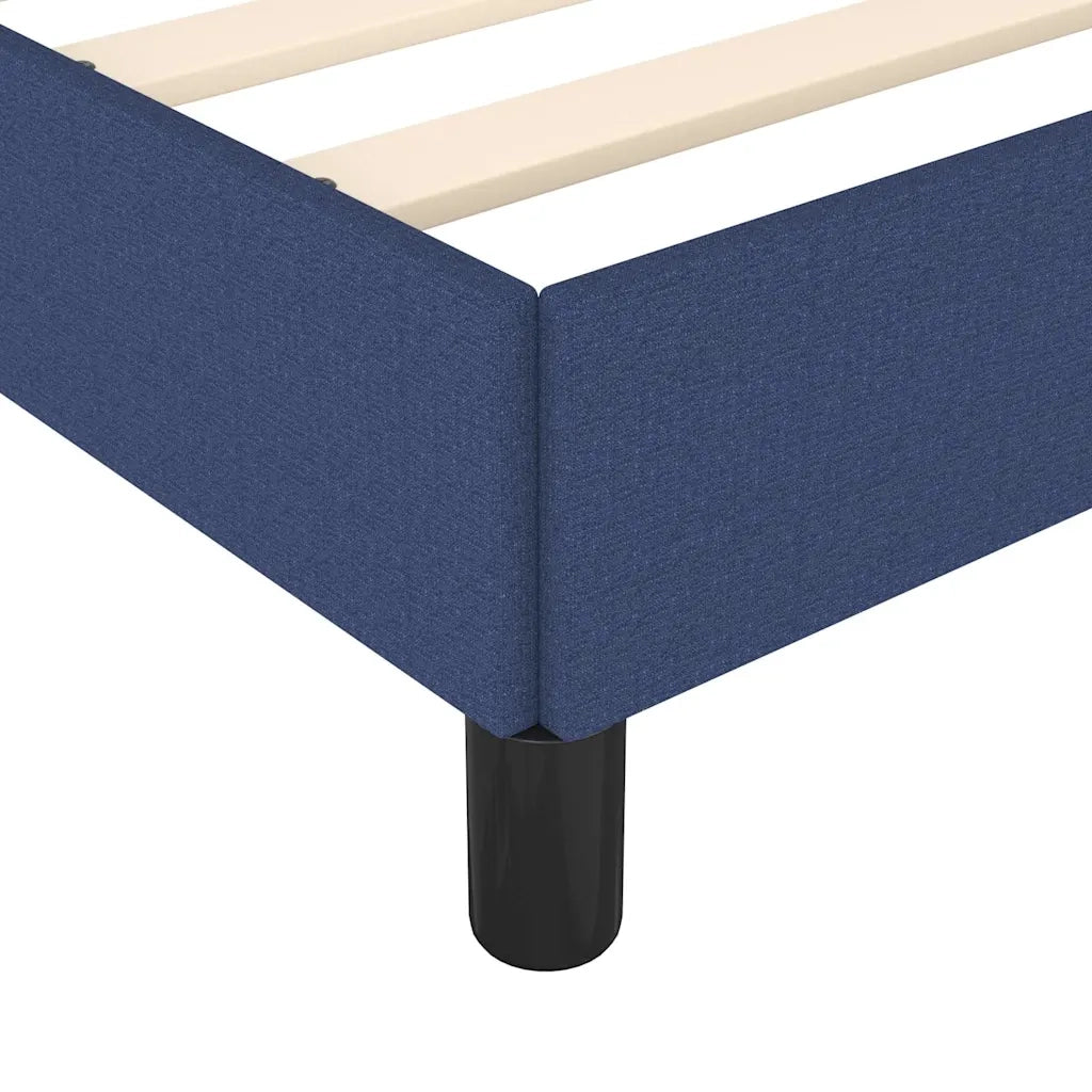 Giroletto senza Materasso Blu 90x190 cm in Tessuto 347032