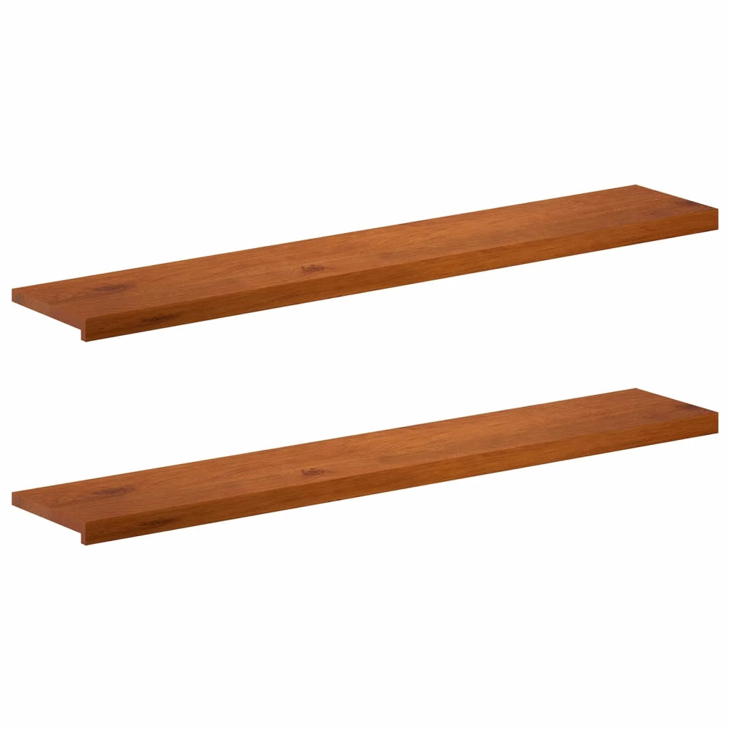 Soglie per finestre 2 pz Marrone 140 x 30 x 2 cm 42049998