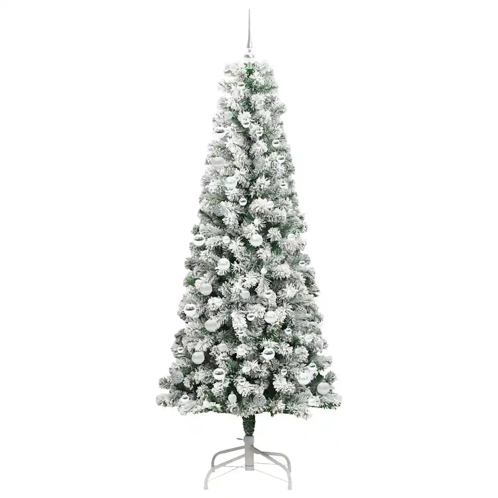 Albero di Natale Artificiale con Rami Pieghevoli 210 cm 3395609