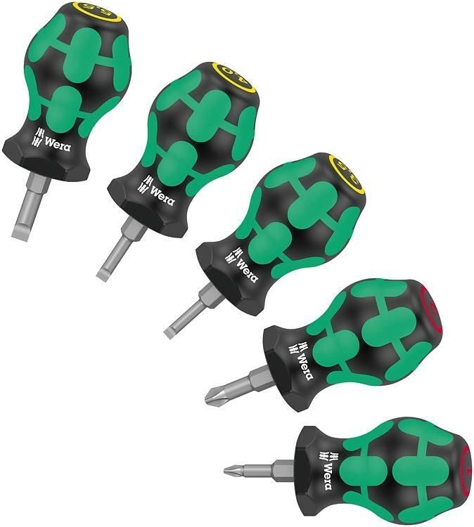 Wera Stubby Set 1 Singolo Cacciavite unidirezionale