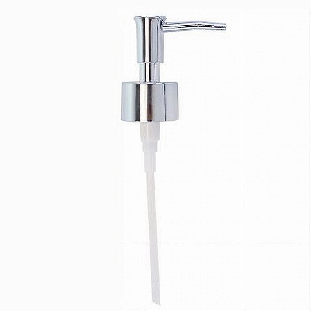 Trade Shop - Erogatore Dosa Sapone Liquido Dispenser Pompa Ricambio Argento Universale 79817 -