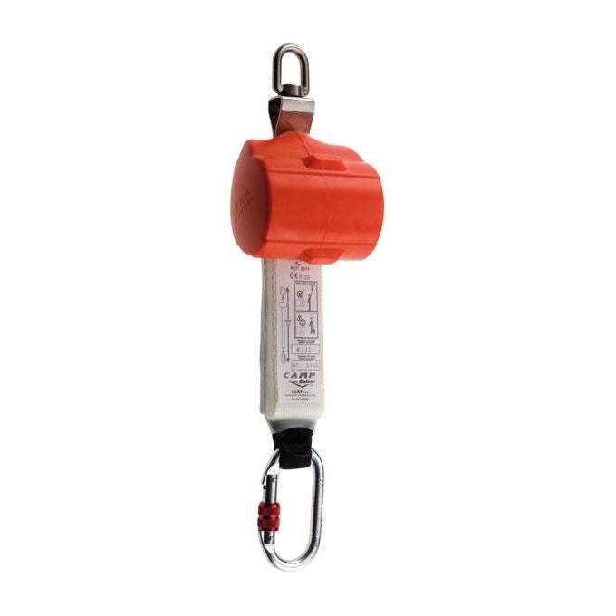 Camp Cobra Dispositivo Anticaduta Retrattile 2 m Fettuccia Poliestere 46 mm Assorbitore Energia Esterno EN 360