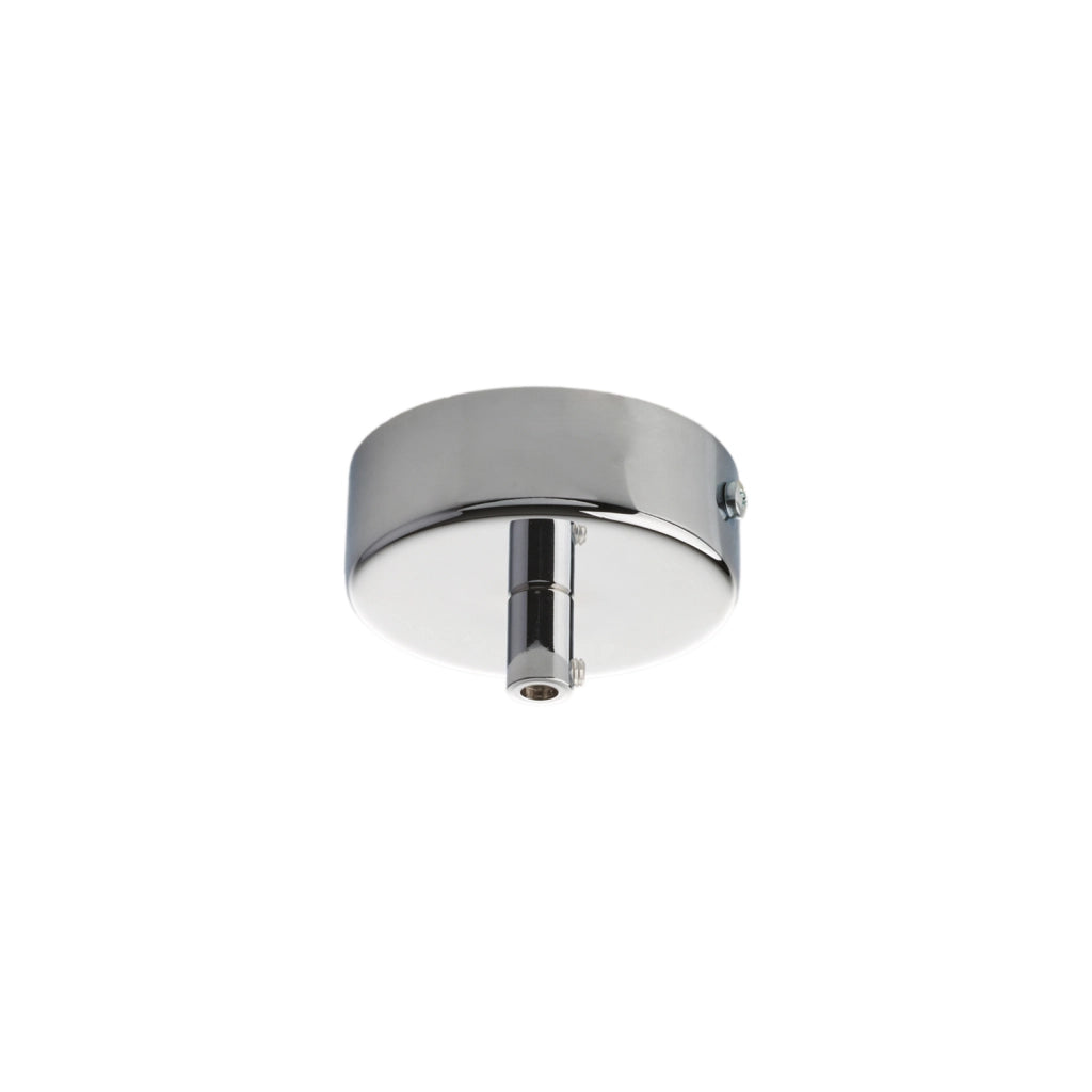 Rosone 1 Luce In Ferro Cromato Diametro 8 Cm