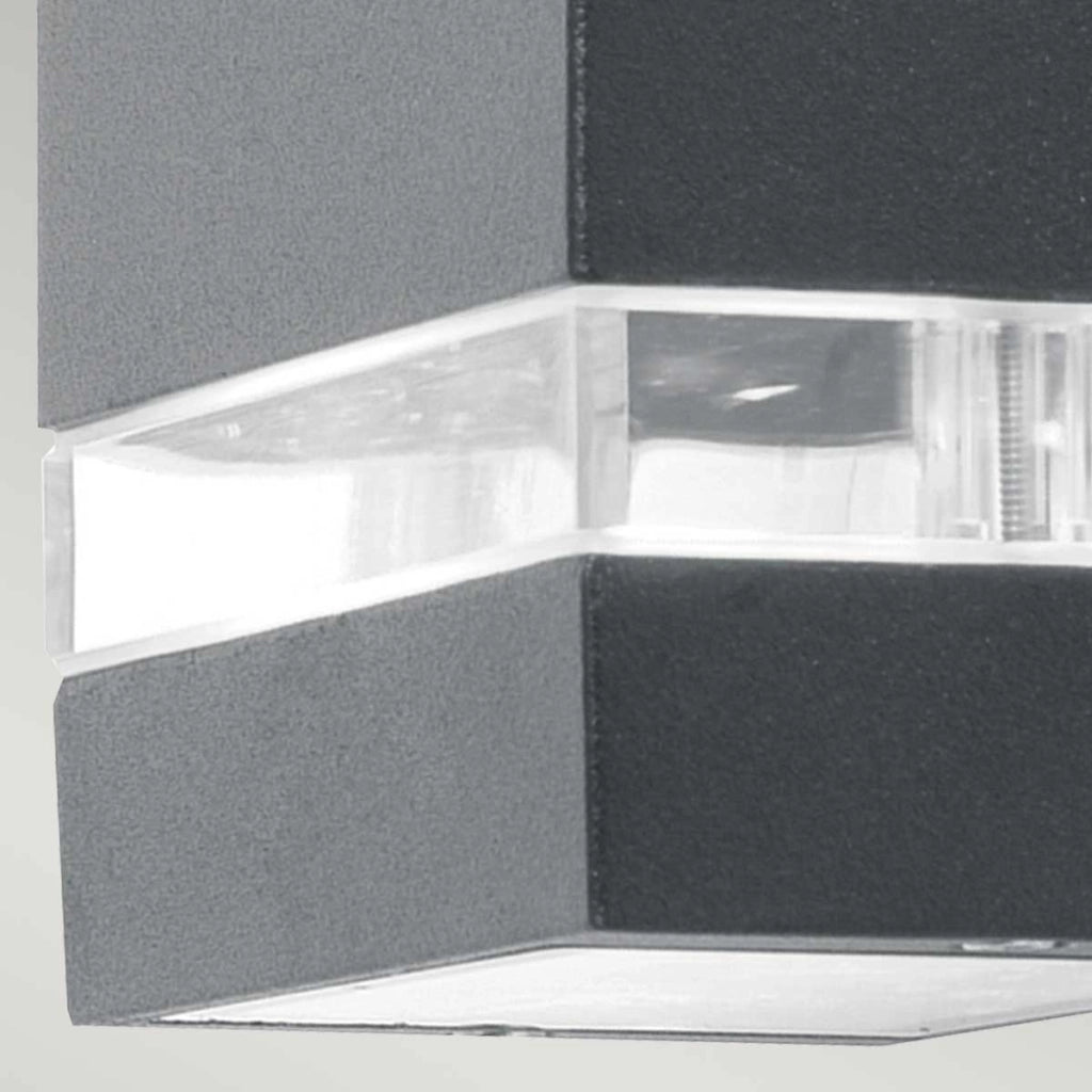 Applique esterno LED Jannik Elstead grafite 3,8W 3000K
