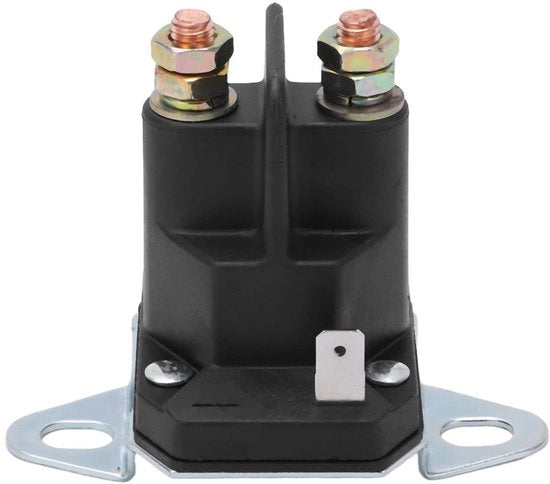 Accessorio per Trattore da Giardino - Avviatore 12V - Relè Avviatore Solenoide - Accessorio per Trattore da Giardino - Applicazione per ATV/Scooter da Neve - Materiale ABS/Brass - Potenza 4,8W - Relè di Avvio