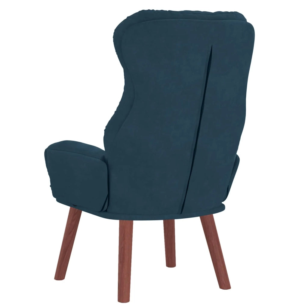 poltrona Blu 69 x 74 x 93 cm Velluto 42001886