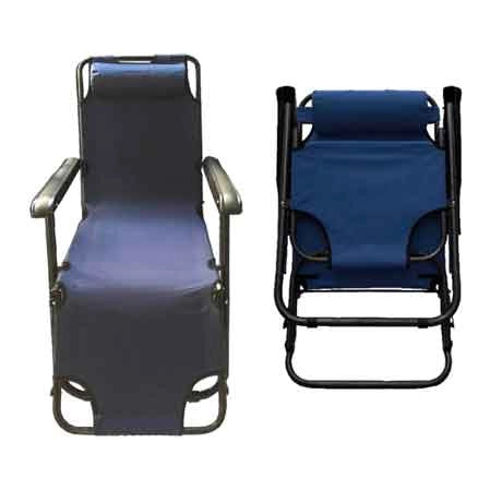 SDRAIO RICHIUDIBILE CON BRACCIOLI cm 153x60x80h - Col. Blu
