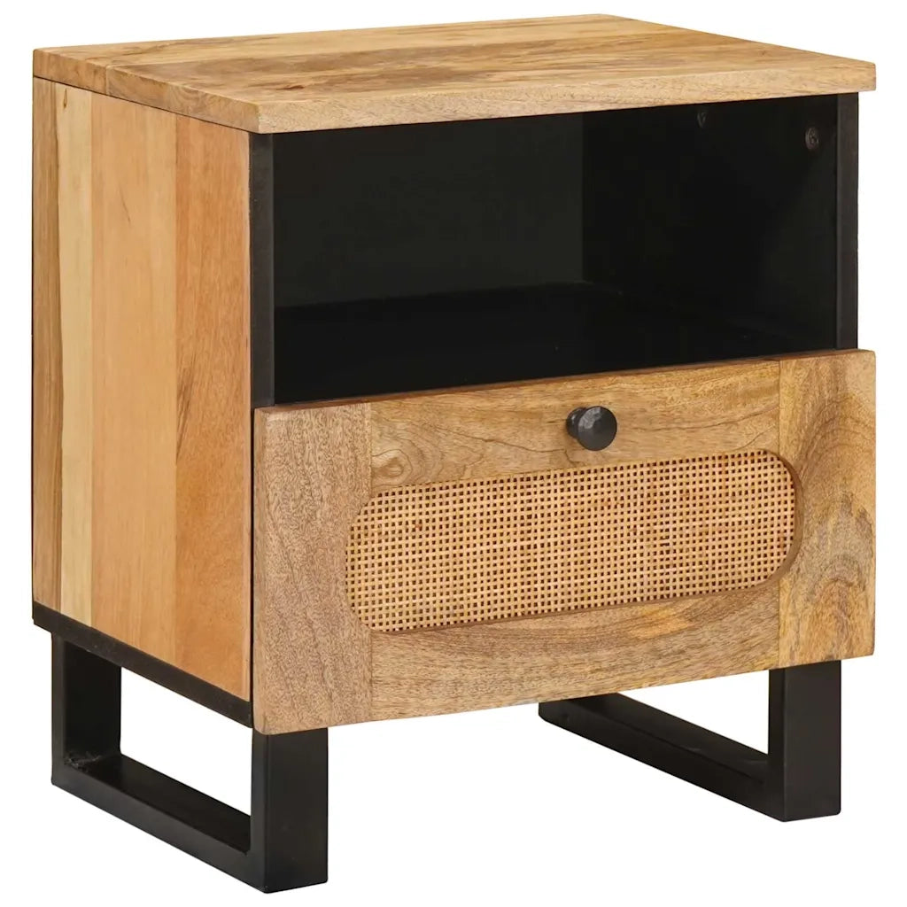 Armadio da Notte con cassetto Naturale 40 x 33 x 46 cm 4018050
