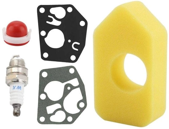 Filtro aeree per candela - Prestazioni elevate - Filtro aereo - Aria compressa - Olio carburatore - Set - Dimensioni 12,5 x 7 x 3 cm - Kit filtro