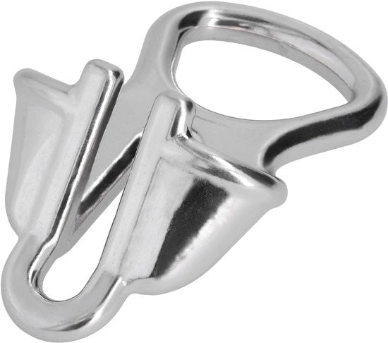Anello di ancoraggio in acciaio inossidabile 316 - Adatto per catene da 10-12 mm - Duraturo - Facile da installare - Qualità premium - Stopper di ancoraggio