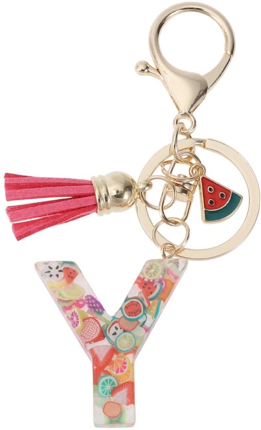 Sleutelhanger per Bambina con Pennello - 9,3 cm - Materiale Resine Duraturo