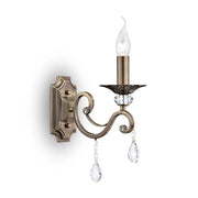 Maytoni Grace applique candeliere ottone cristalli E14
