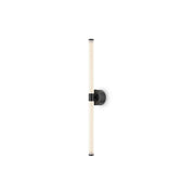 Maytoni applique moderna Axis 1 luce LED integrato nero alluminio