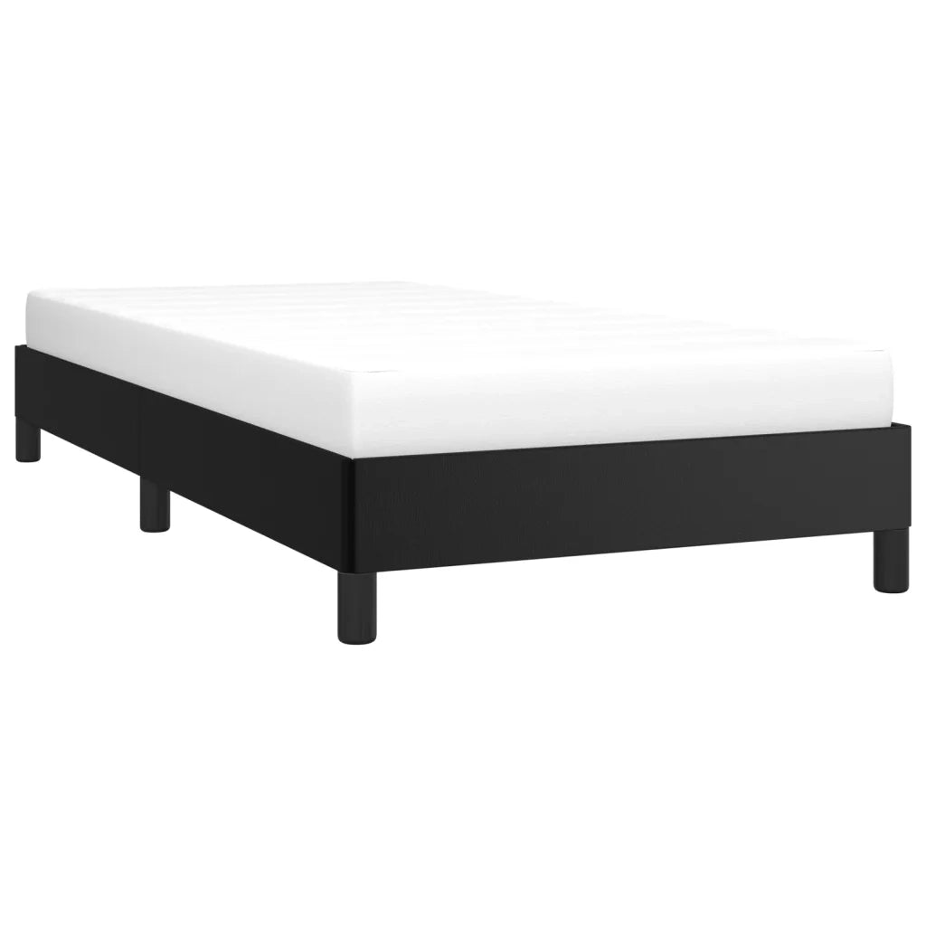 Giroletto-Struttura Letto Nero 90x190 cm in Similpelle 920418