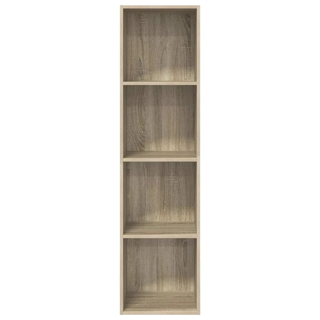 Mobile TV Parete Rovere Sonoma 37x37x142,5cm Legno Multistrato