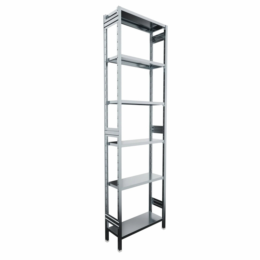 SCAFFALATURA in metallo da magazzino Zincata cm. 80x70x300h