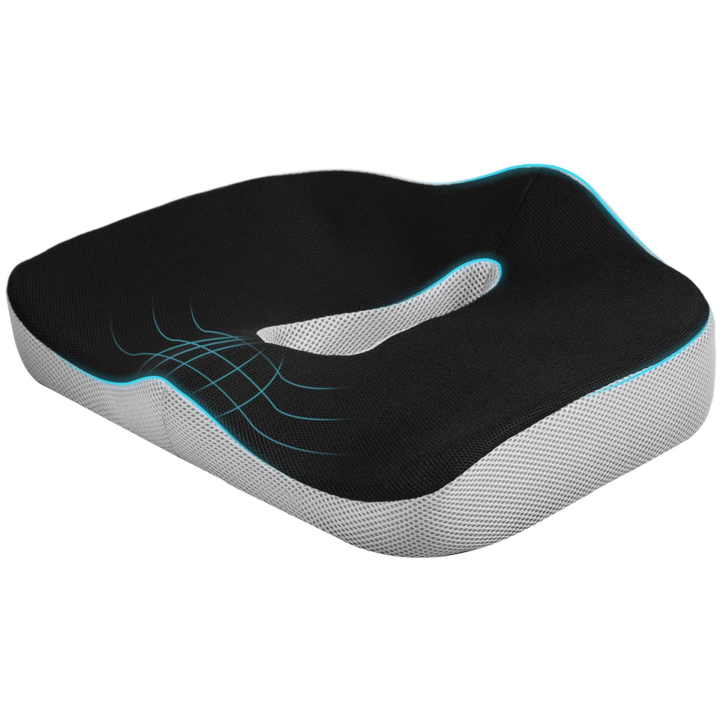 Cuscino Sedia ¨C zephmum ¨C Nero, Schiuma, Antiscivolo