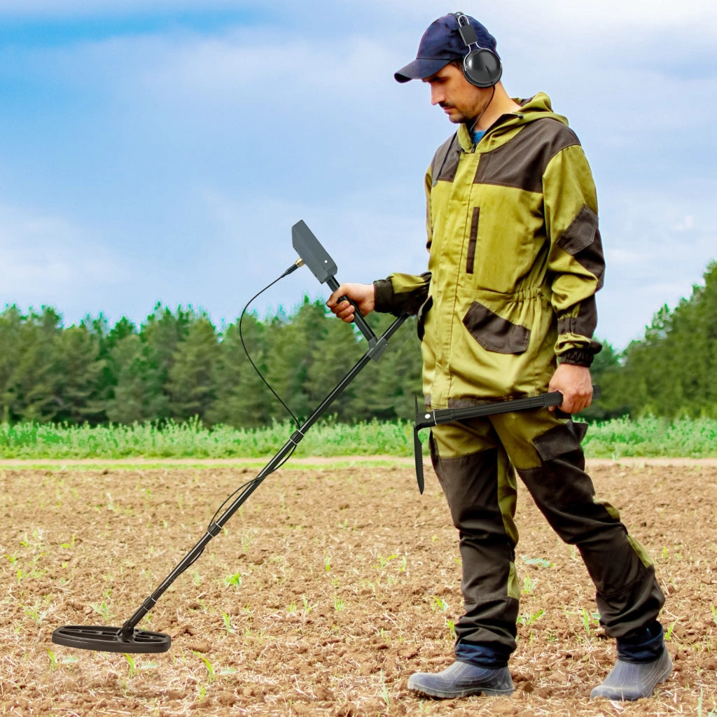 Metal Detector Professionale con 5 Modalità IP68 e Display LCD
