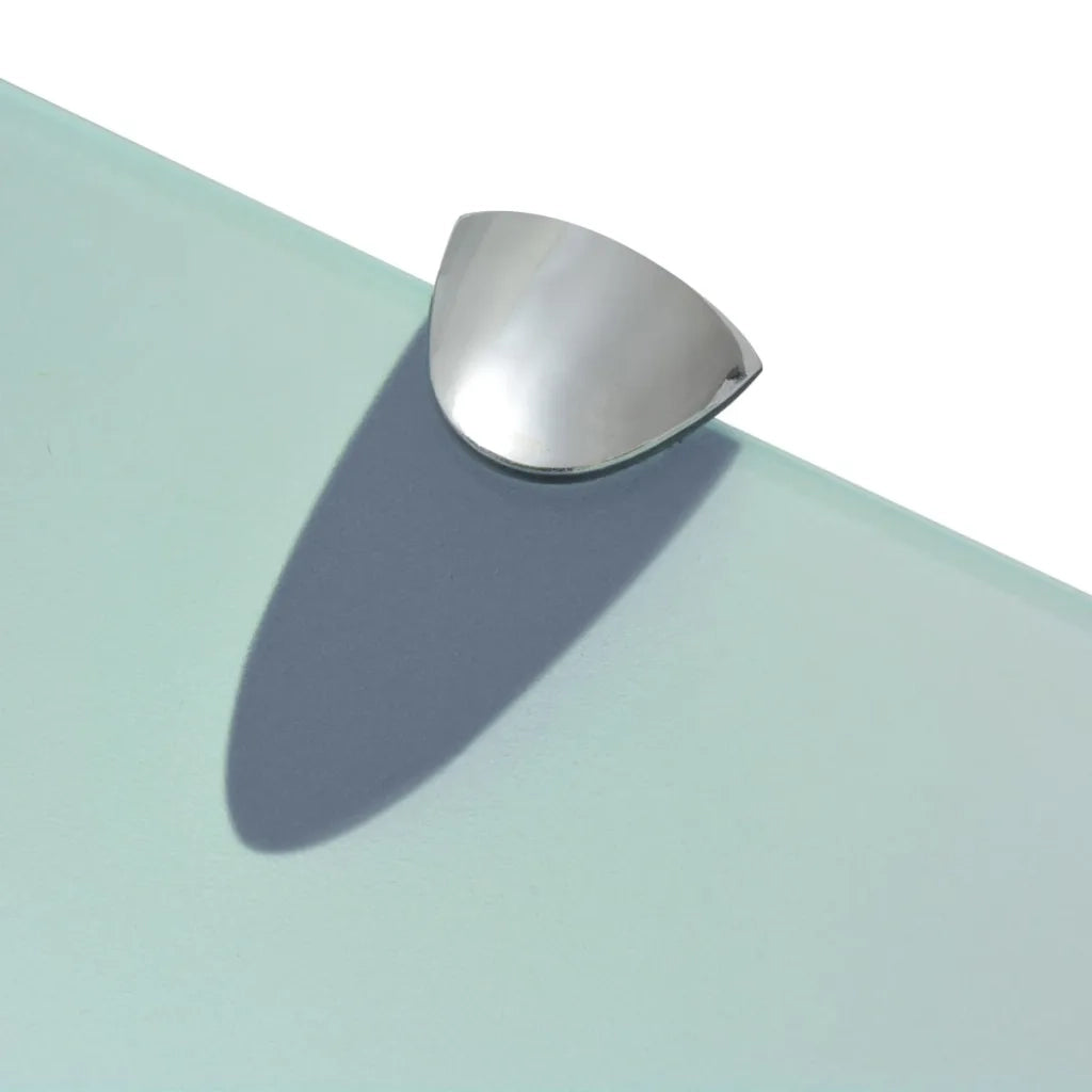 Mensole Galleggianti 2 pz in Vetro 80x20 cm 8 mm 3051523