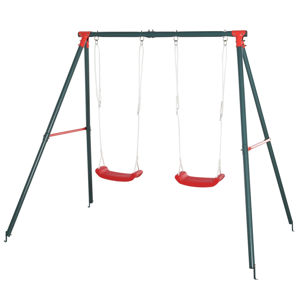 Altalena Doppia ¨C Minimal ¨C Verde Rosso