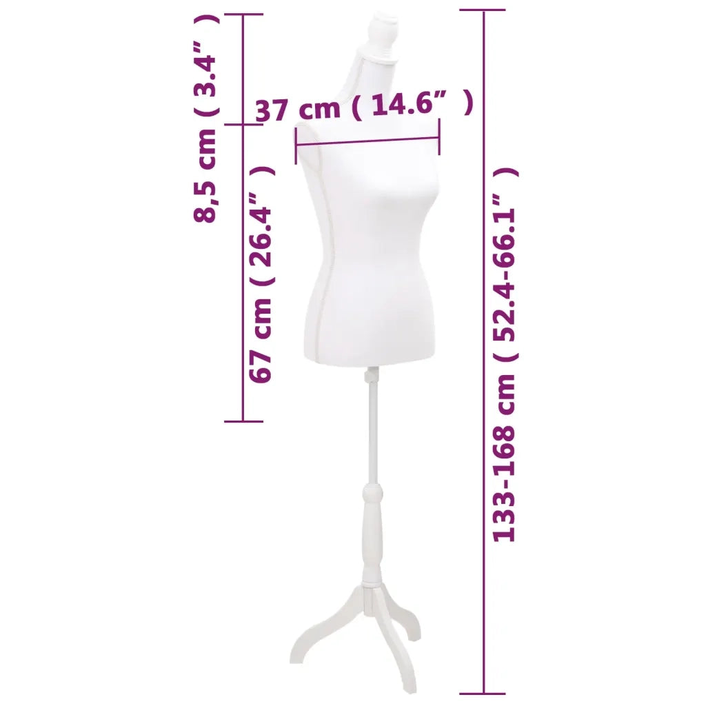 Busto Sartoriale Donna Bianco 30022