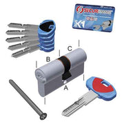 CILINDRO SAGOMATO 'EVO K1' SECUREMME 85 mm (30+10+45) - SECUREMME