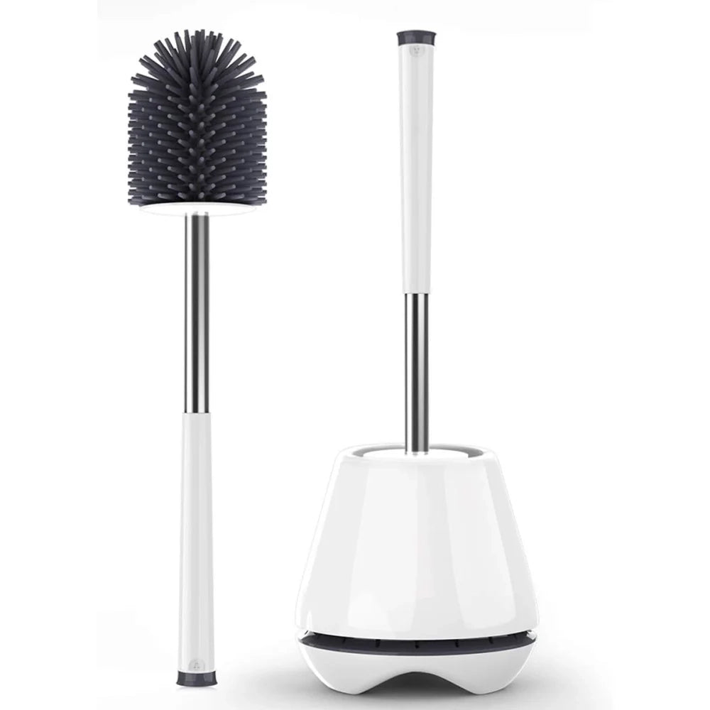 Yuede brosse de wc et support, brosse de toilettes en silicone e