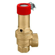 VALVOLA DI SICUREZZA ISPESL- 1/2 - 3.0 bar- CALEF- pezzi 1