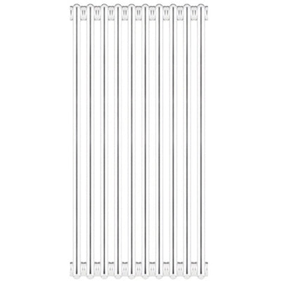RADIATORE TUBOLARE IN ACCIAIO 4 COLONNE SCOMPONIBILE MOD.660- 10 Elementi- ERCOS- pezzi 1