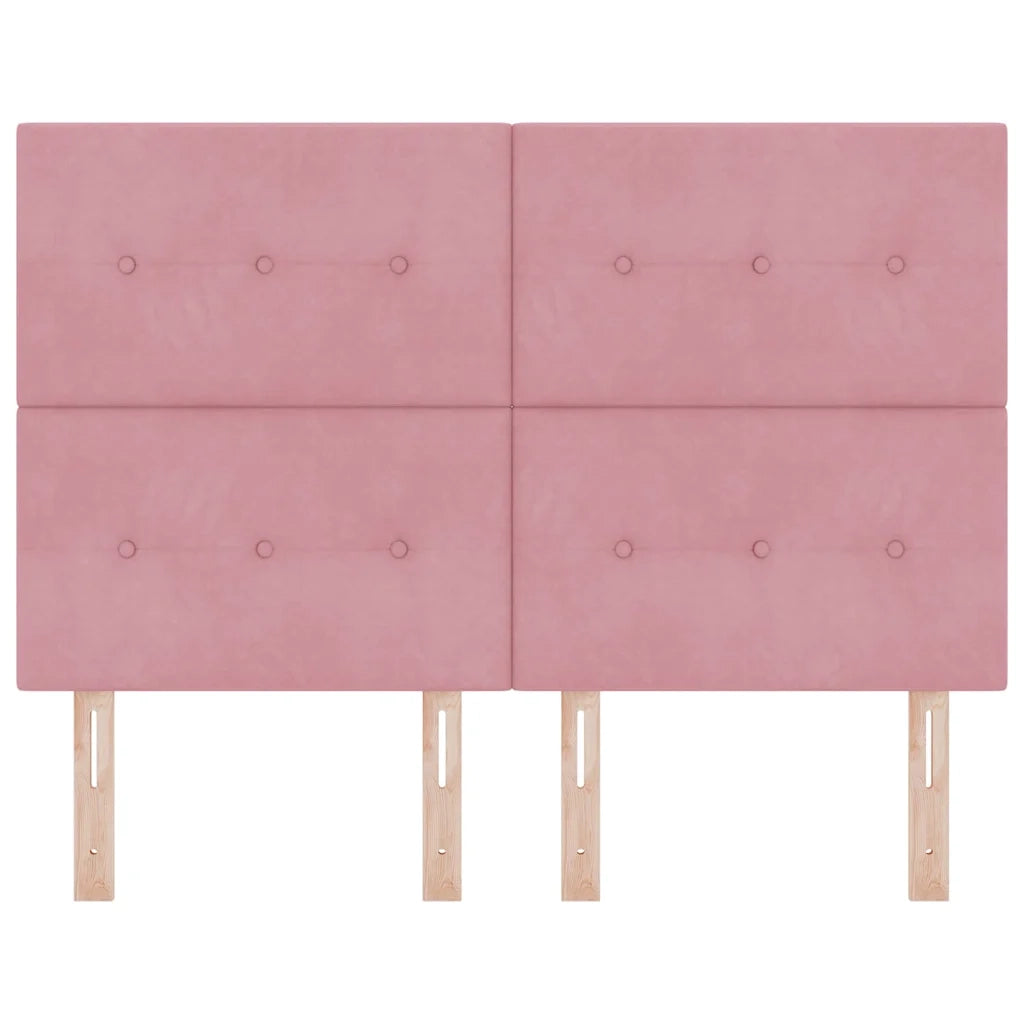 Testiera | Testata Rosa 144 cm Velluto