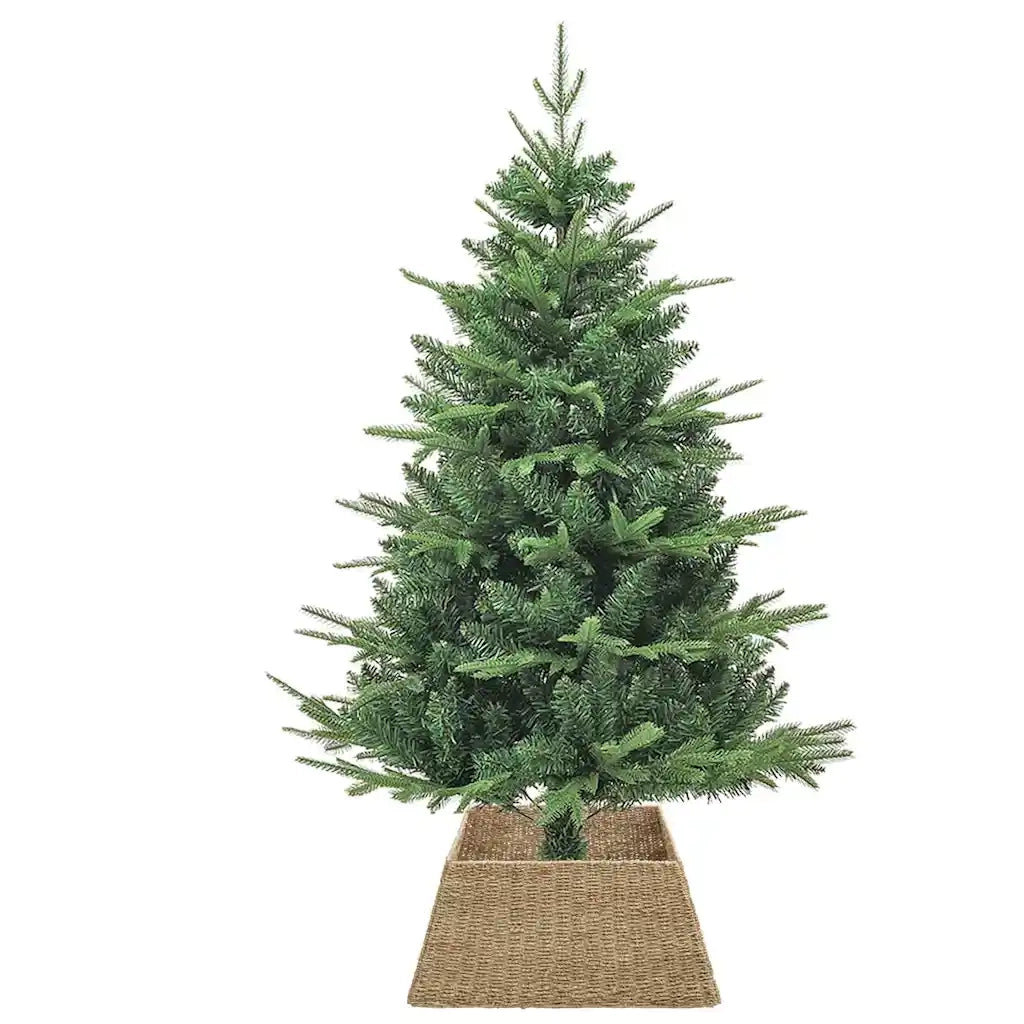 Collare per Albero di Natale-Base per Albero di Natale Marrone 60 x 60 x 28 cm seagrass