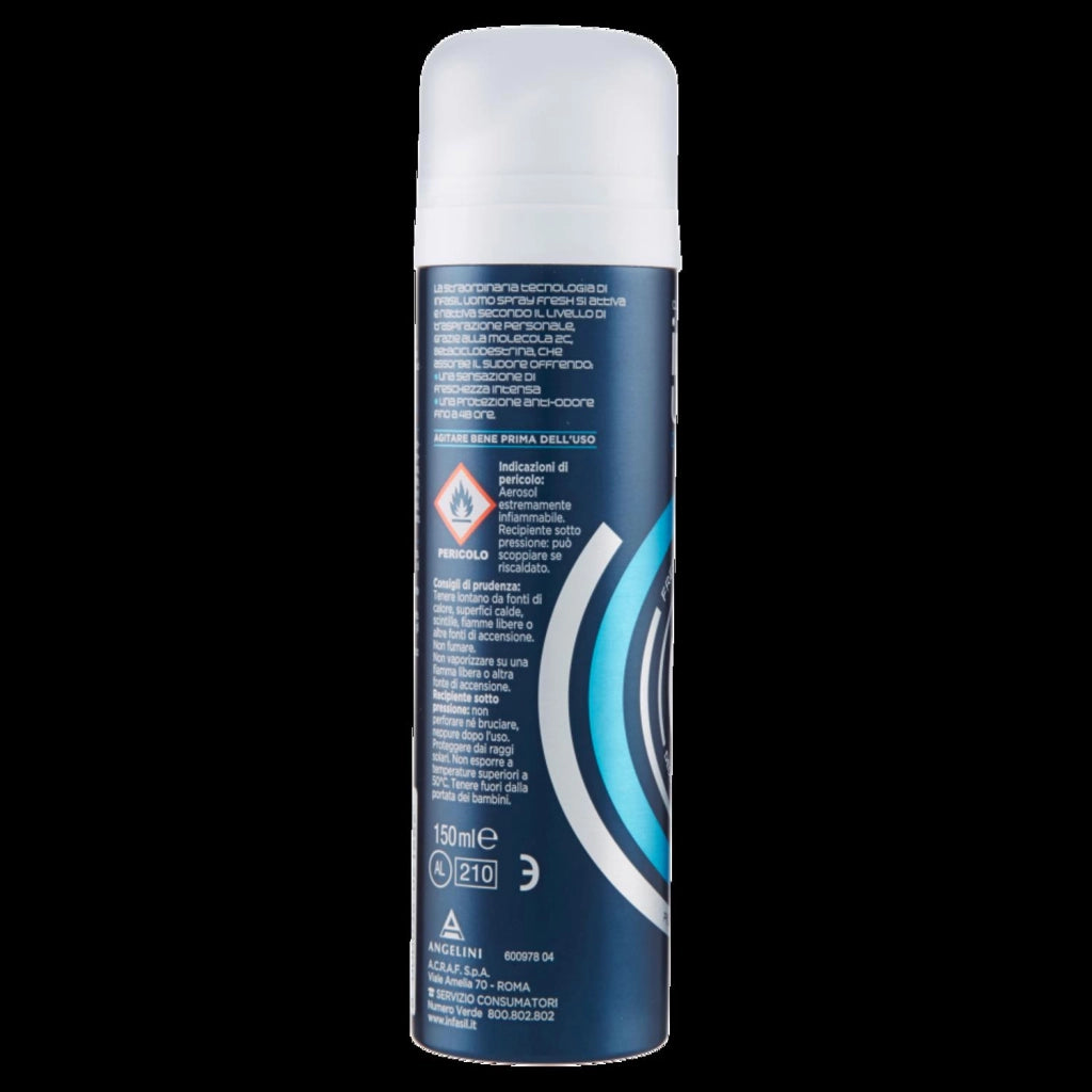INFASIL DEO SPRAY 150ML UOMO FRESH