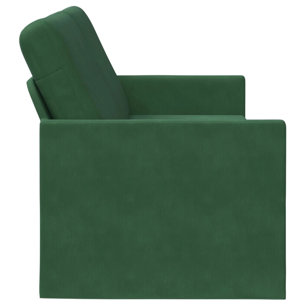 Divano a 3 posti Verde Giungla 190 x 81 x 82 cm 42041137
