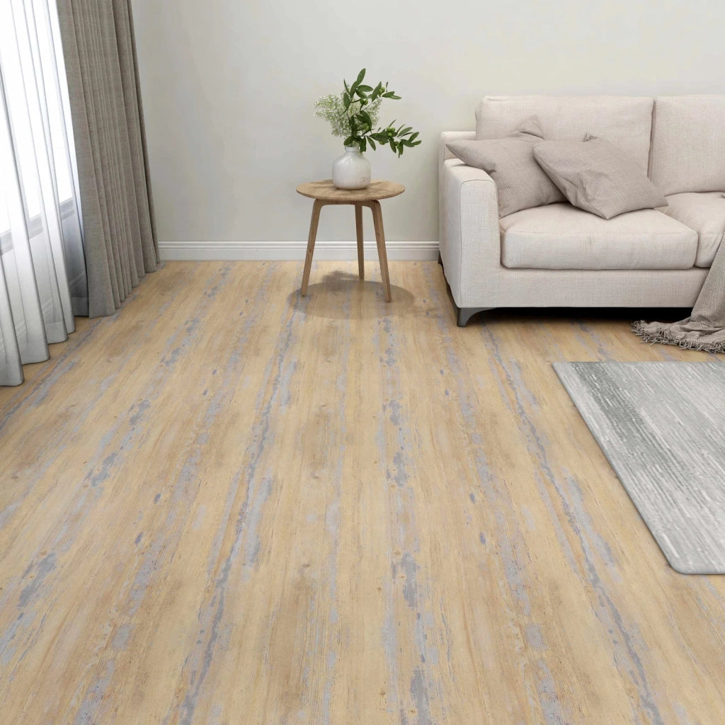 Tavole per Pavimenti 5,11 m2 55 pz PVC Marrone e Grigio CFW2922613