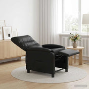 Poltrona Massaggiante Nero Similpelle 42034901