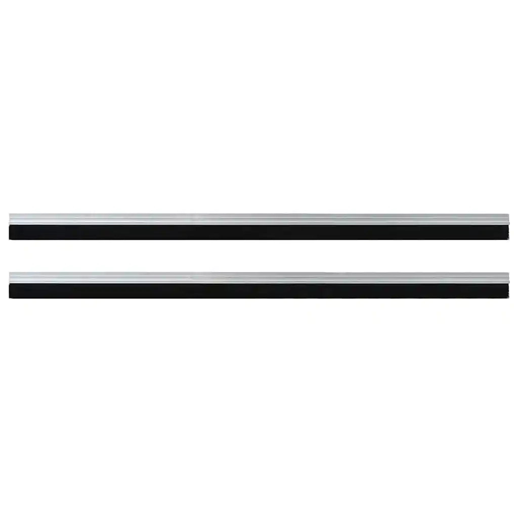Spazzole per porte autoadesive 2 pz Argento 100 cm CFW7731830